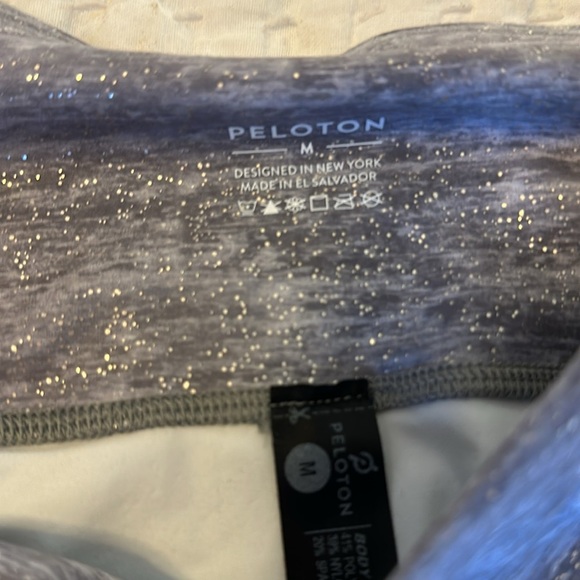 Peloton Ombre Sparkle Leggings - Size Medium - Picture 3 of 4